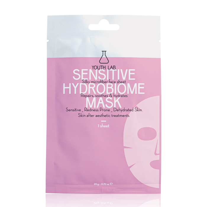 Sensitive Hydrobiome Sheet Mask- Carton with 4PCS.